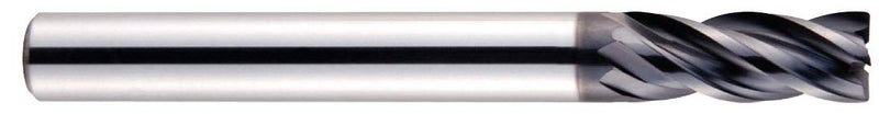 -1 EMB38028 Carbide V7 Mill INOX Corner Radius End Mill, 4 Flute, Regular Length, 2-3/4" Length, 7/16"